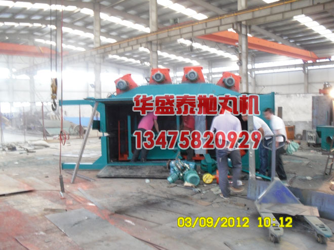 Q3720吊钩式抛丸机发货