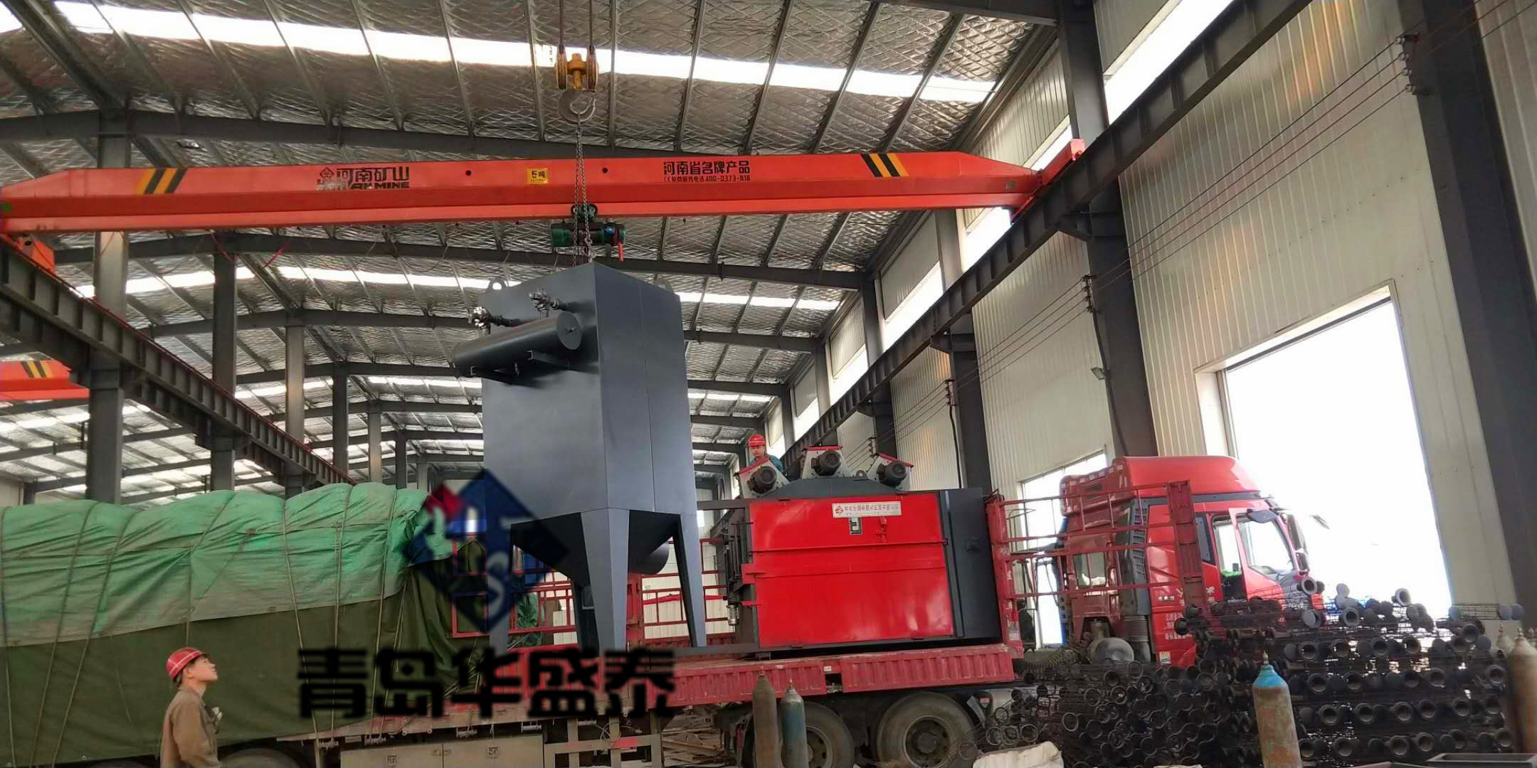 3710抛丸机发往江西宜春市