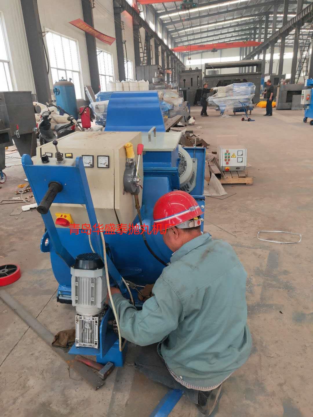 河北沧州孟庄HST850路面抛丸机打包发货